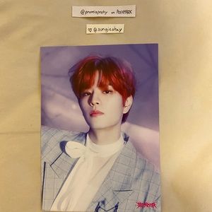 ROCK STAR STRAY KIDS MINI POSTER SEUNGMIN EXCLUSIVE